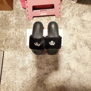 Juicy Couture Furry Slides
